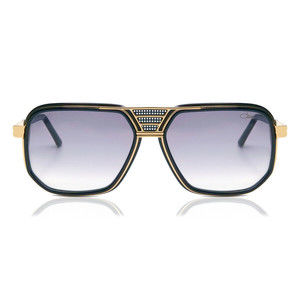 Cazal 666 sunglasses 001 Black Gold 61mm Unisex